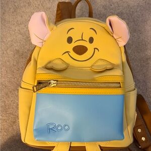 Roo Character  Backpack - Yellow & Blue